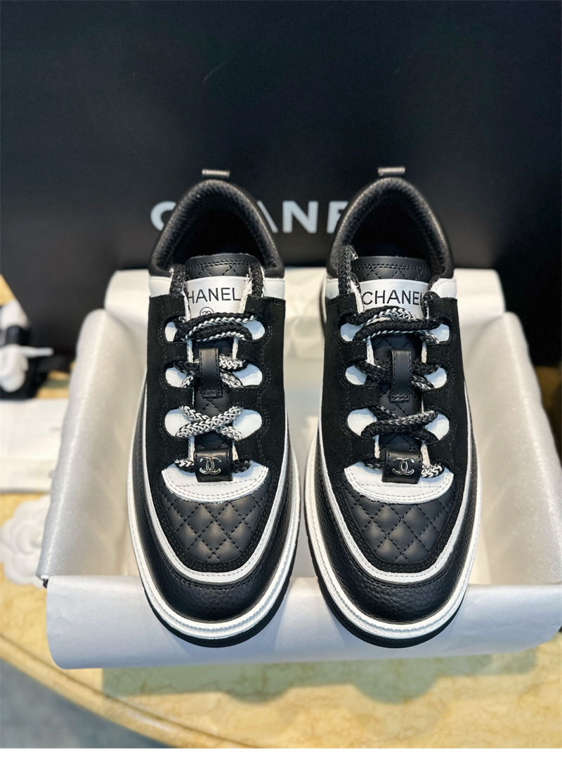 샤넬 25c 스니커즈 블랙