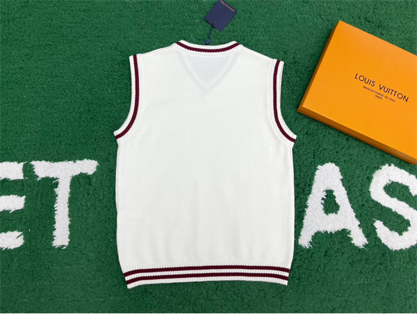 루이비통 루렉스 LV 크라운 패치 울 베스트