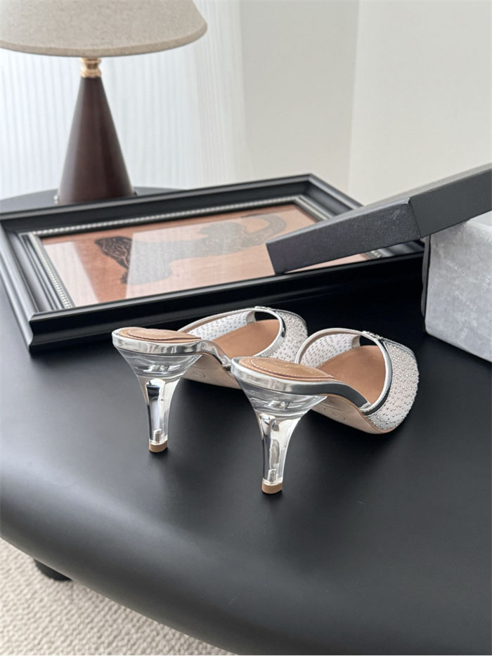 샤넬 25K 오픈탑 메쉬 뮬