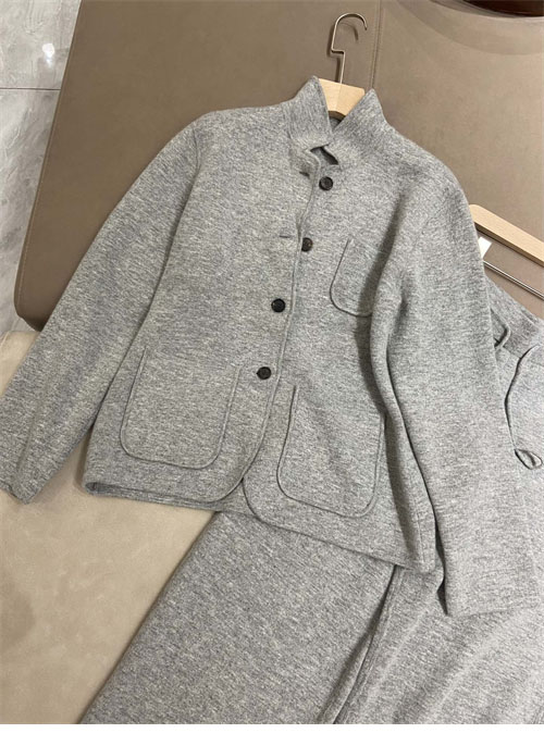 로로피아나 여성용 캐시미어 자켓 / 팬츠 셋트 4컬러