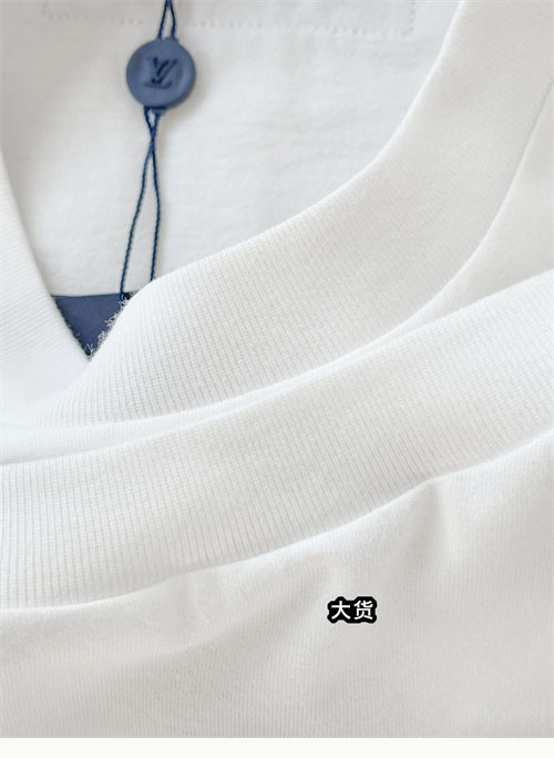 루이비통 드래곤 숏 슬리브드 코튼 티셔츠 1AFJG1