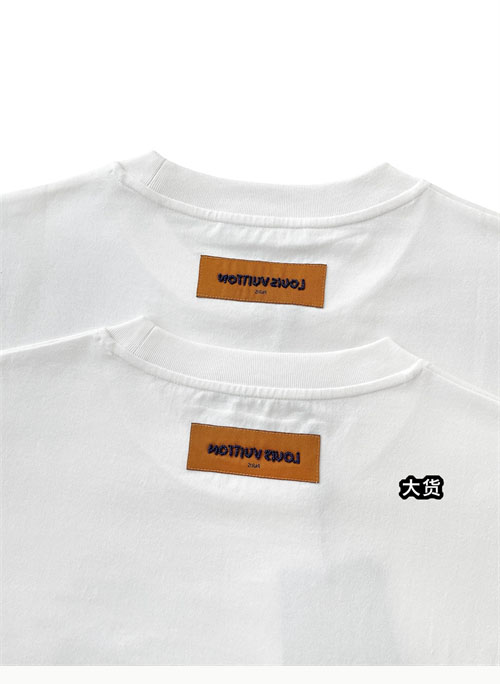 루이비통 드래곤 숏 슬리브드 코튼 티셔츠 1AFJG1