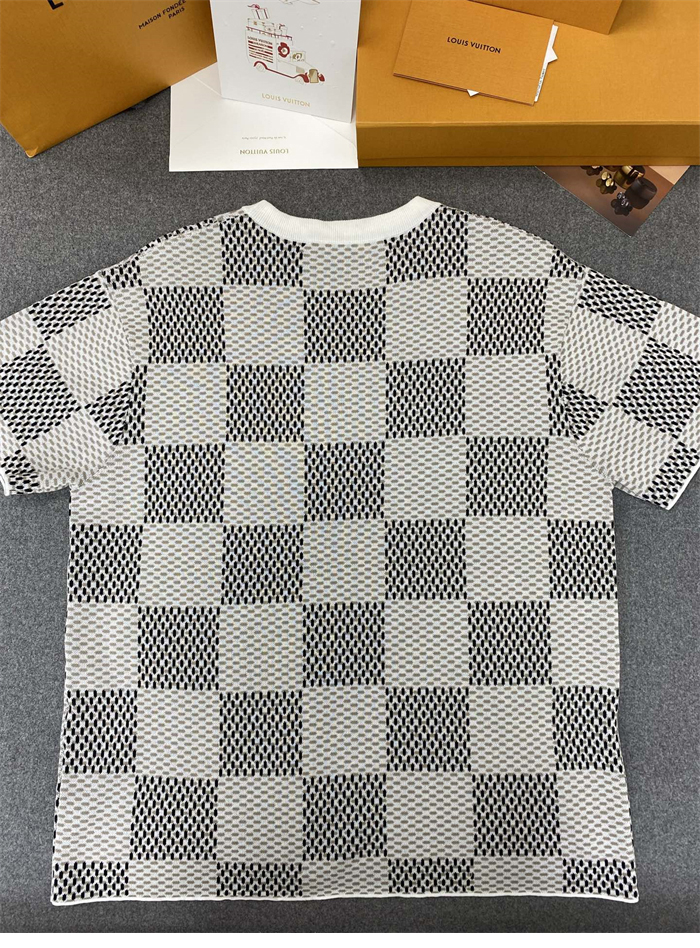 루이비통 다미에 자카드 MLVD 반팔 티셔츠