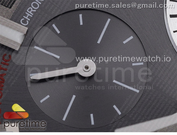 XF공장 칼리버호이어 그레이다이얼 43MM Calibre Heuer 01 Chrono SS XF 1_1 Best Edition Gray Dial on SS Bracelet Strap A1887