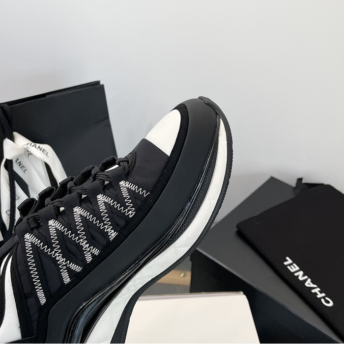샤넬 믹스드파이버 스니커즈