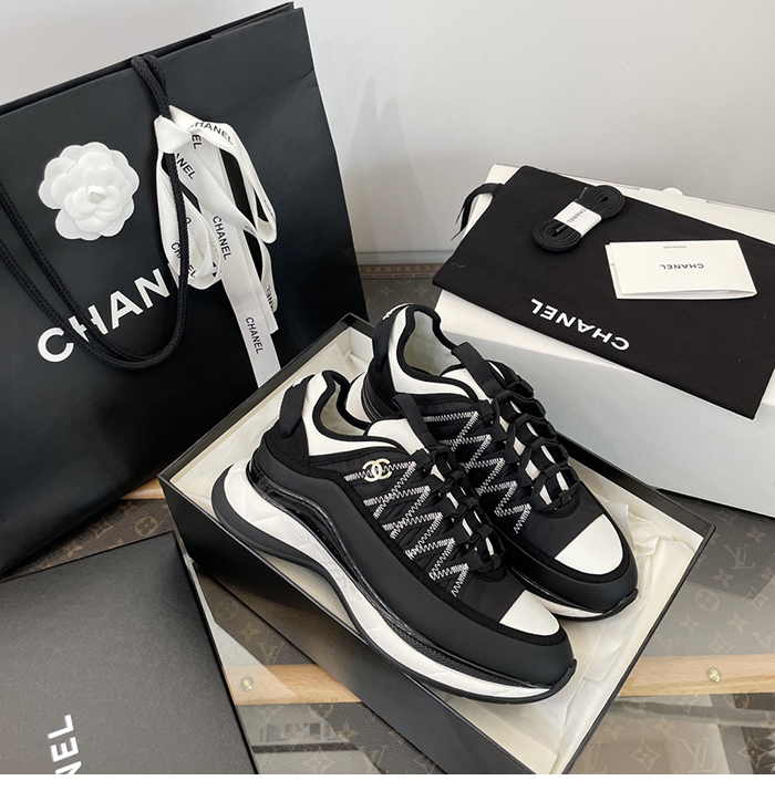 샤넬 믹스드파이버 스니커즈