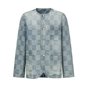 루이비통 다미에 데님 3D 시크 자켓