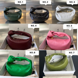 보테가 베네타 크로커다일 미니 조디 탑 핸들 백 “ 7COLOR ”