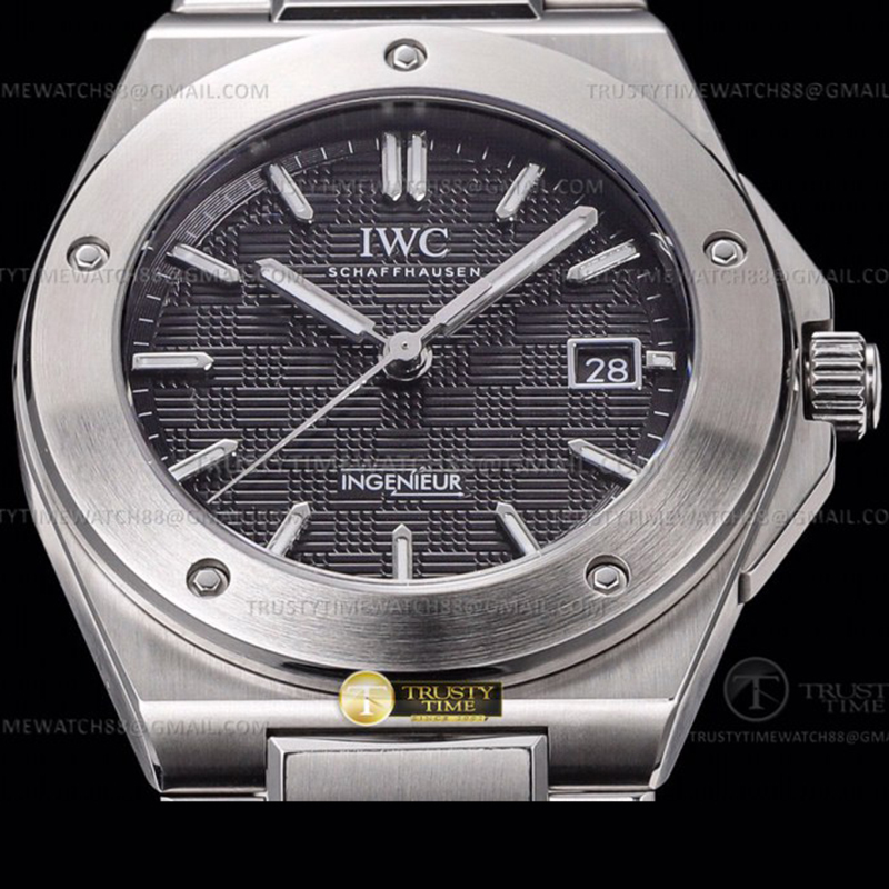 GH공장 IWC 인제니어 블랙다이얼 브레이슬릿 IWC0555B – Ingenieur Auto SS_SS Black GHF MY9015