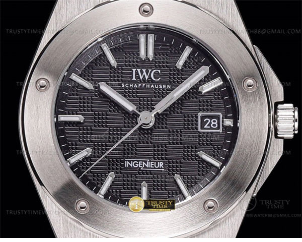 GH공장 IWC 인제니어 블랙다이얼 브레이슬릿 IWC0555B – Ingenieur Auto SS_SS Black GHF MY9015