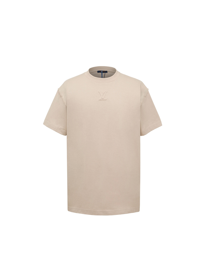 루이비통 엠보스드 LV 반팔 티셔츠