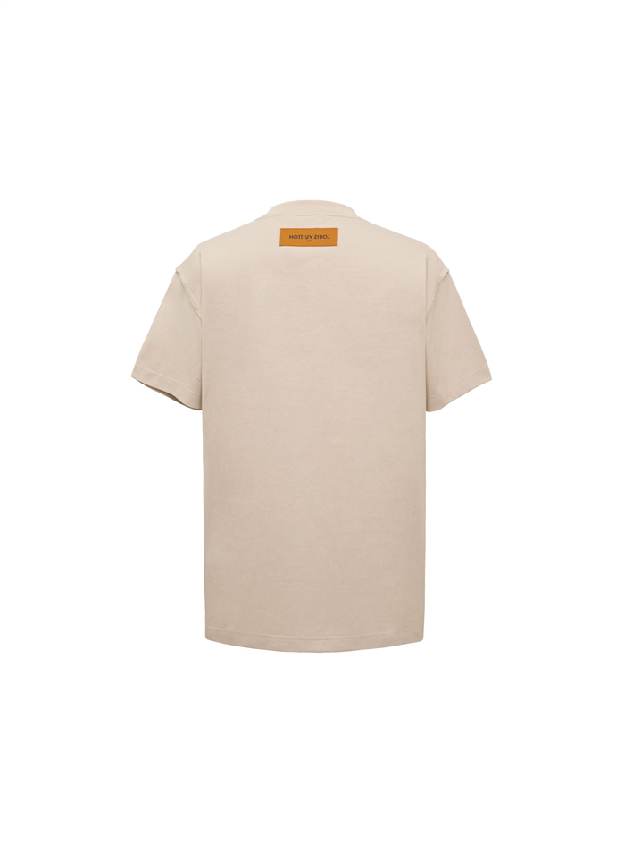 루이비통 엠보스드 LV 반팔 티셔츠