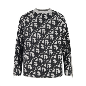 디올 25fw 오블리크 니트 스웨터