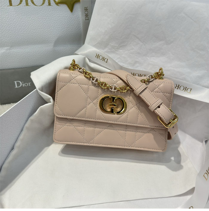 디올 미스 카로 미니 백 파우더 핑크 매크로까나쥬