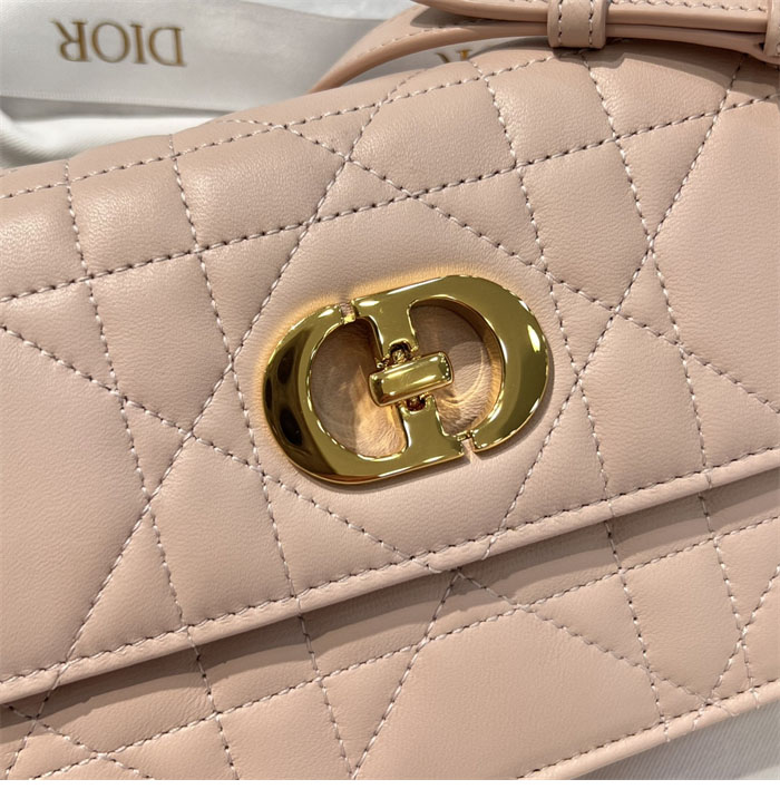 디올 미스 카로 미니 백 파우더 핑크 매크로까나쥬