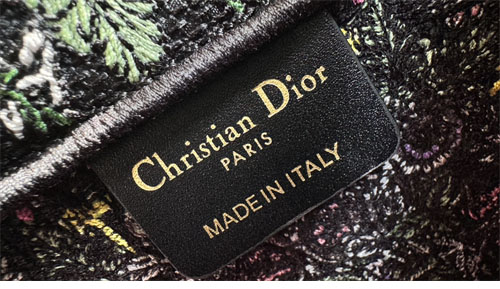 디올 북 토트백 어라운드 더 월드 블랙 멀티