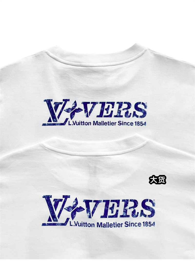 루이비통 LV Vers United 그래픽 반팔 티셔츠