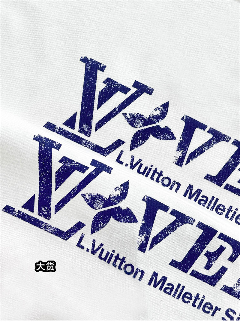 루이비통 LV Vers United 그래픽 반팔 티셔츠