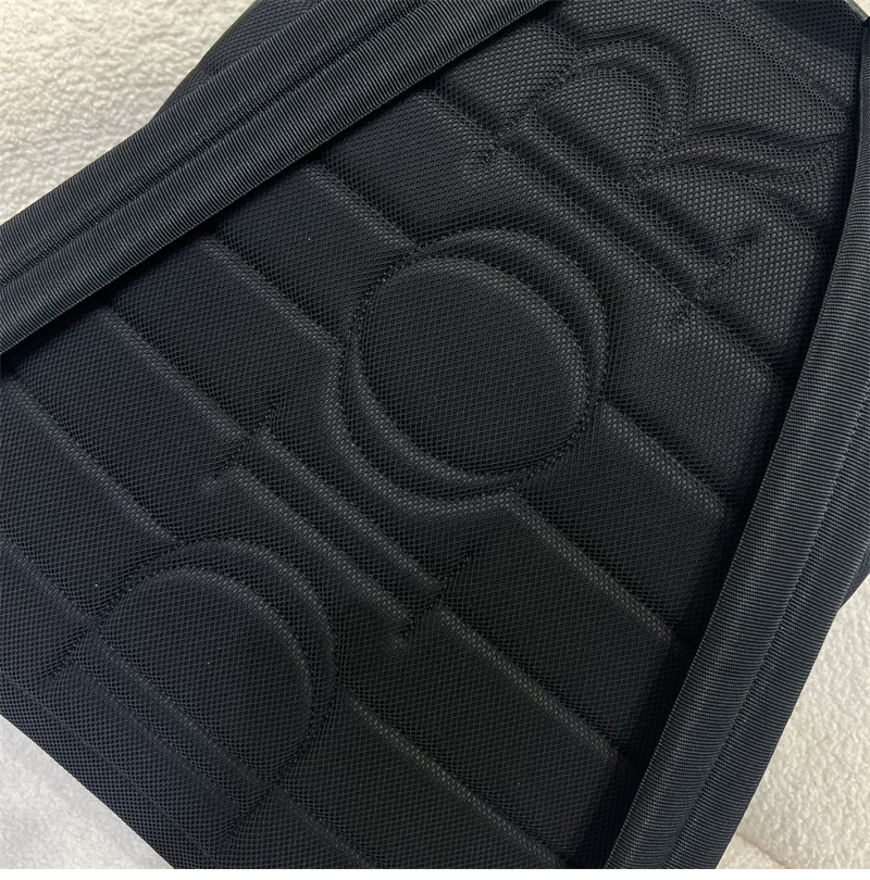 디올 새들 지퍼 백팩 오블리크 자카드