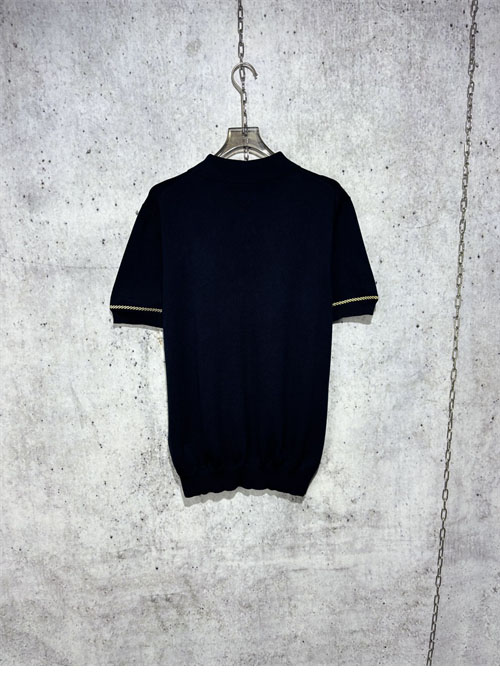 루이비통 LV컵 버튼 로프 자수 반팔 코튼 폴로 티셔츠