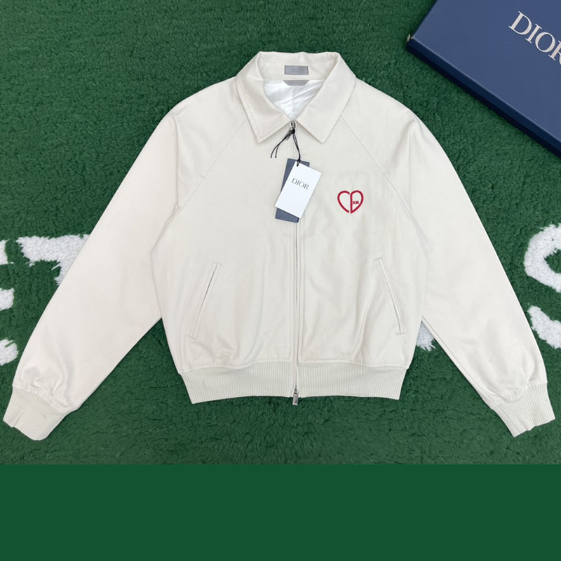 디올 CD 하트 블루종 재킷
