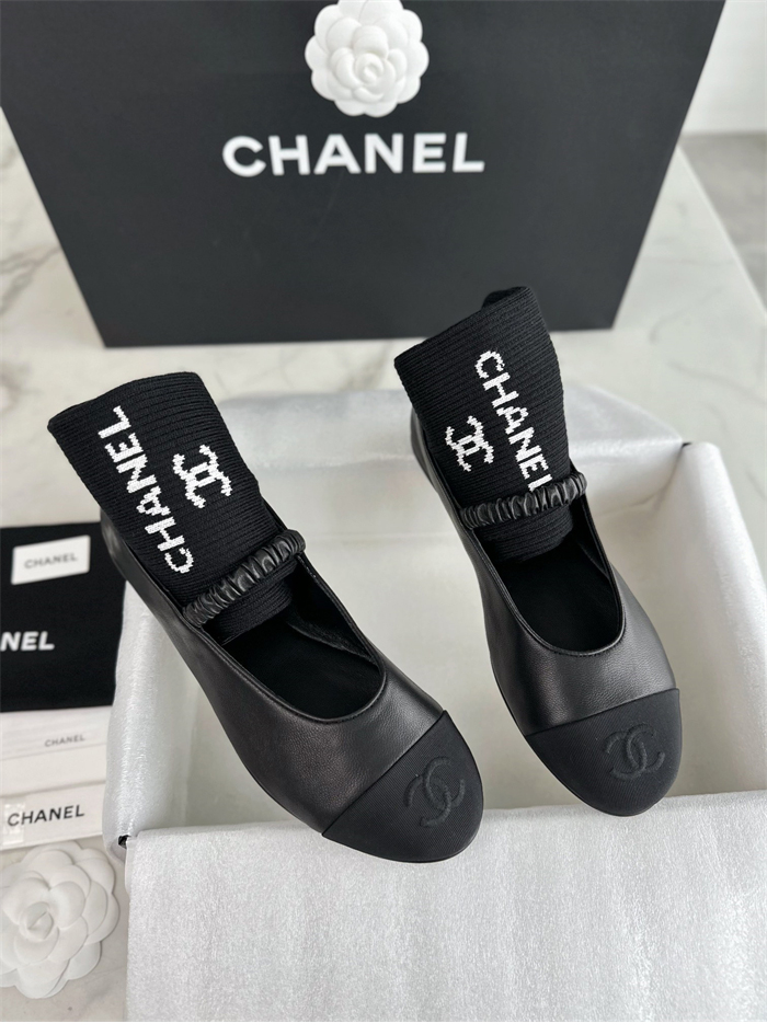 샤넬 24c 메리제인 플랫슈즈