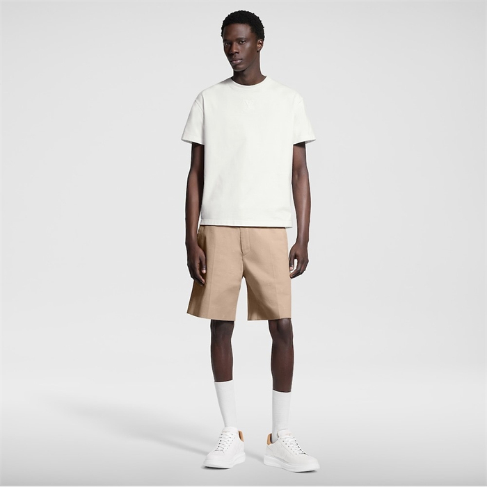 루이비통 엠보스드 LV 반팔 티셔츠