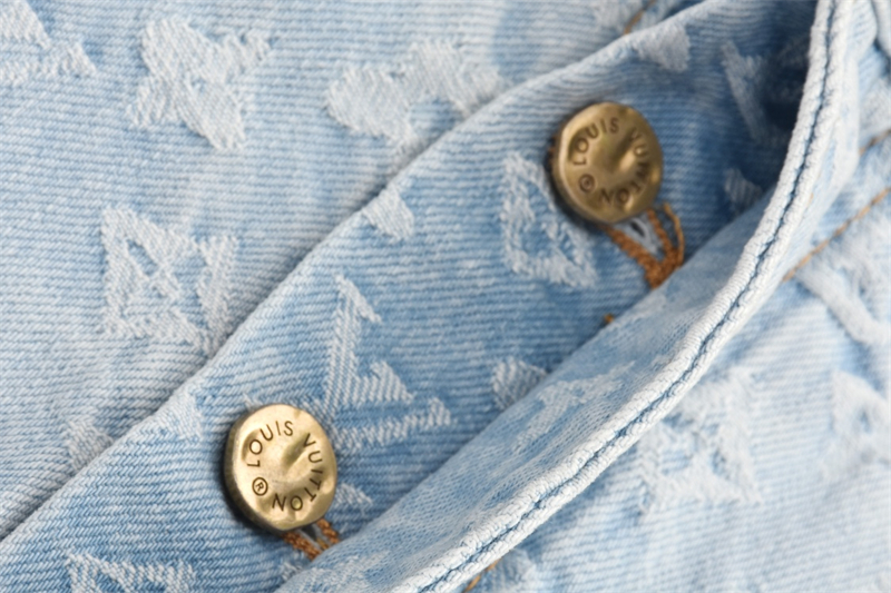 루이비통 x 타일러 더 크리에이터 모노그램 데님 팬츠