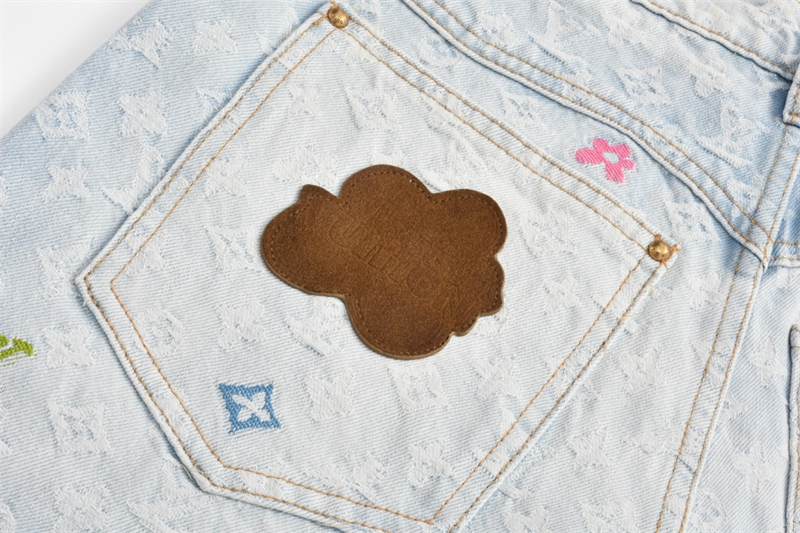 루이비통 x 타일러 더 크리에이터 모노그램 데님 팬츠