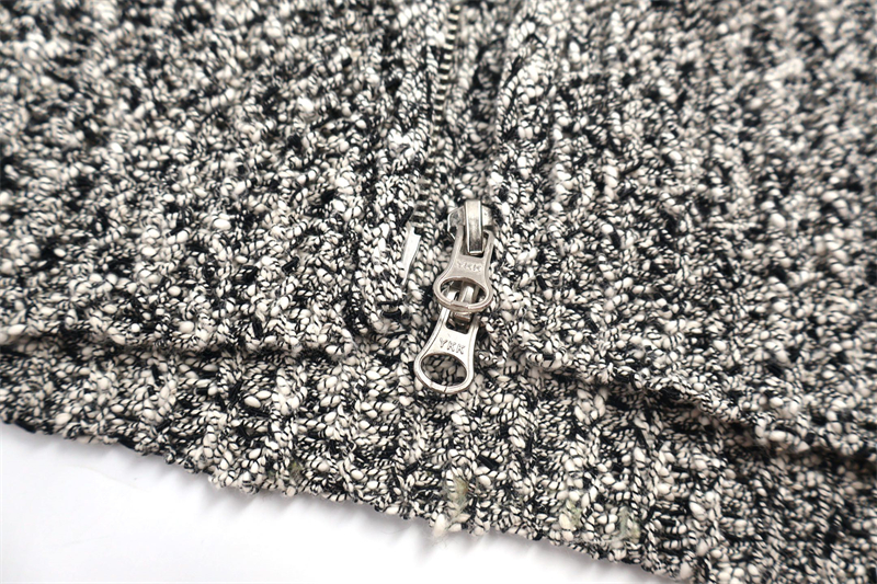 스톤아일랜드 립드 코튼 집 가디건