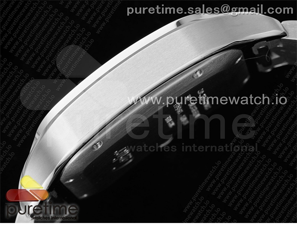 AF공장 까르띠에 산토스 라지 브라운다이얼 브레이슬릿 Santos de Cartier 40mm SS AF 1_1 Best Edition Brown Dial on SS SmartLinks Bracelet MIYOTA 9015