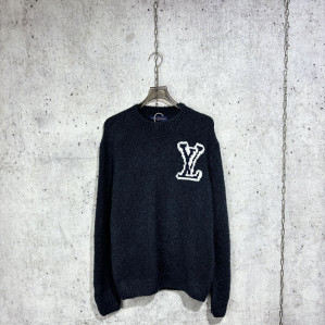 루이비통 24ss LV 인따르시아 울 블렌드 크루넥