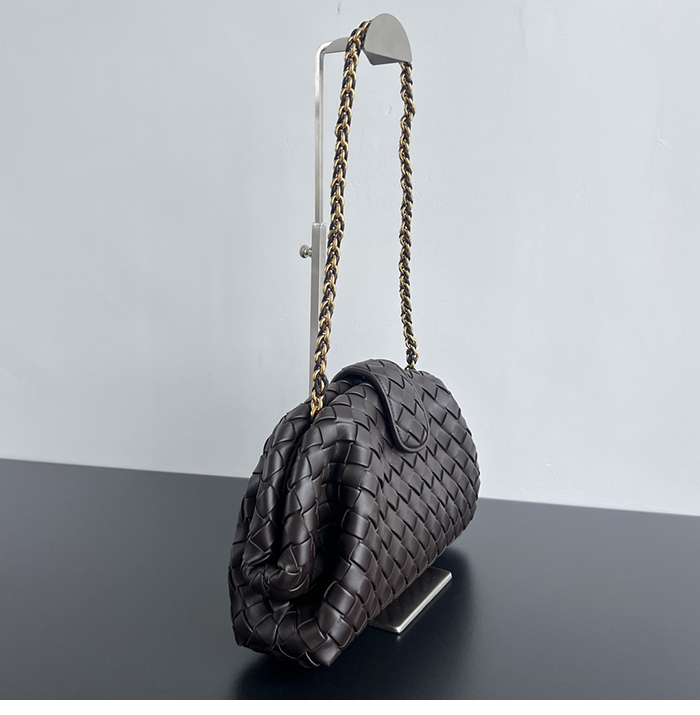 보테가베네타 미디움 로렌 1980 체인 클러치 “ 4 COLOR ”