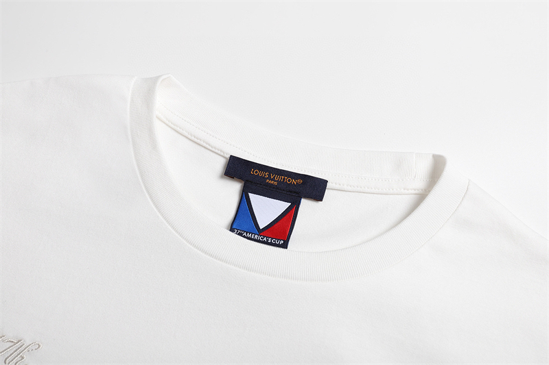 루이비통 아메리카 컵 그래픽 LV 반팔 티셔츠