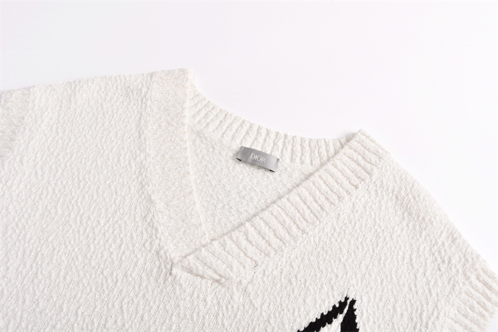 디올 CD 다이아몬드 스웨터 민소매 베스트