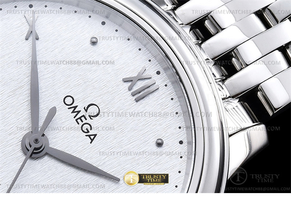 VS공장 오메가 드 빌 스틸 실버다이얼 브레이슬릿 De Ville Prestige 34mm SS_SS Silver VSF A8800