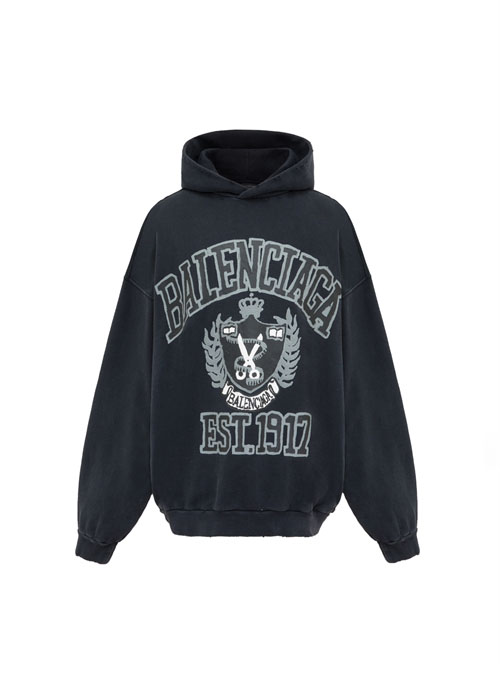 발렌시아가 DIY 컬리지 후드