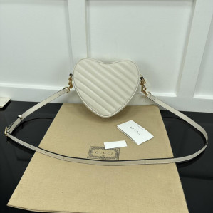 Gucci Interlocking GG Mini Heart Shoulder
