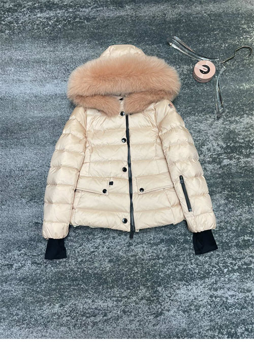 몽클레어 그레노블 아모니크 Armonique 폭스퍼 패딩