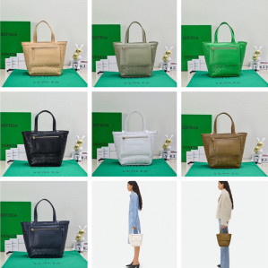 보테가베네타 인트레치아토 스몰 플립 플랩 토트 백 “ 7 COLOR ”