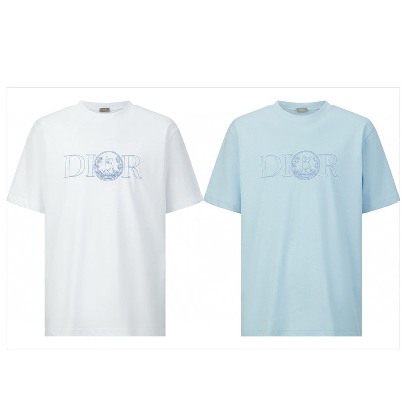디올 x 힐튼 넬 캐주얼 반팔 티셔츠