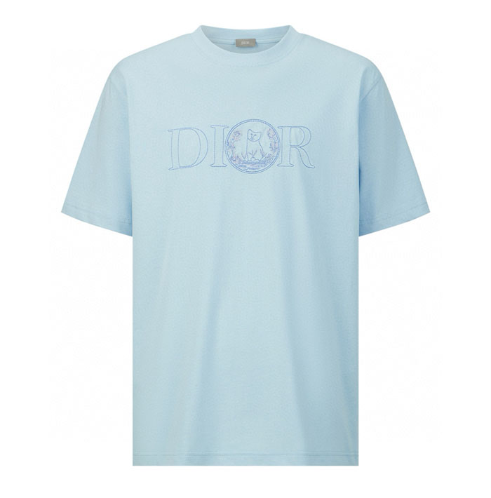 디올 x 힐튼 넬 캐주얼 반팔 티셔츠