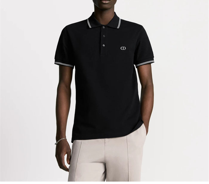 디올 CD Icon 폴로 셔츠