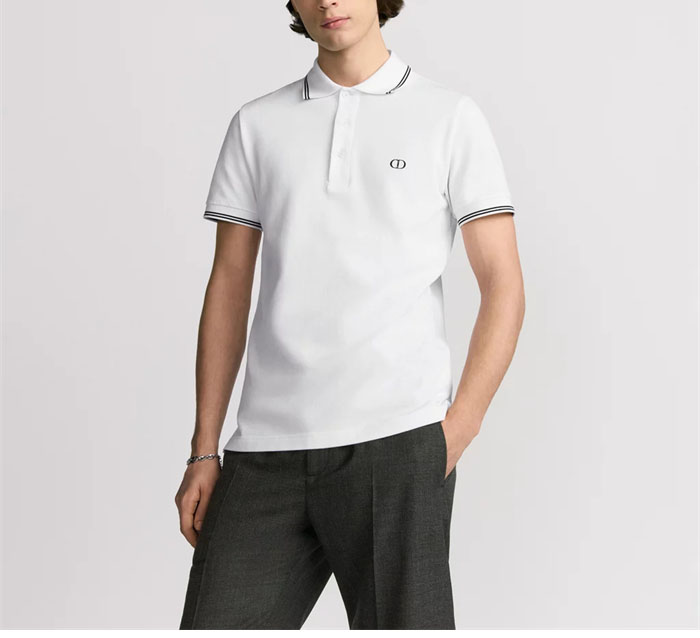 디올 CD Icon 폴로 셔츠