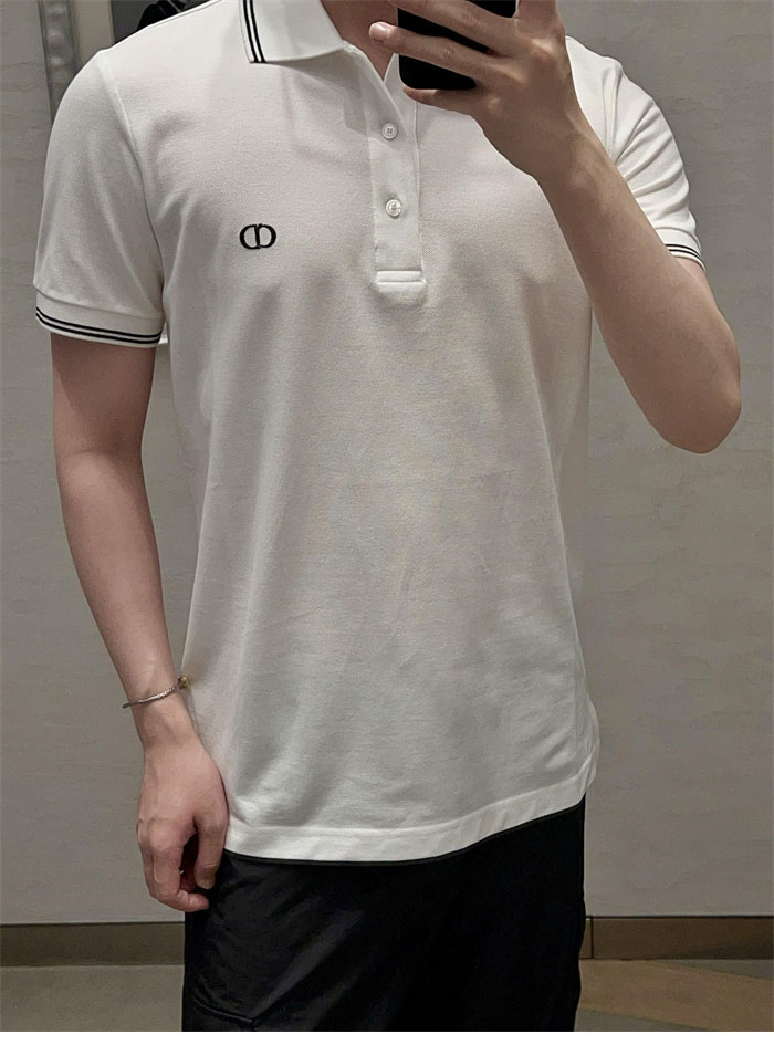 디올 CD Icon 폴로 셔츠