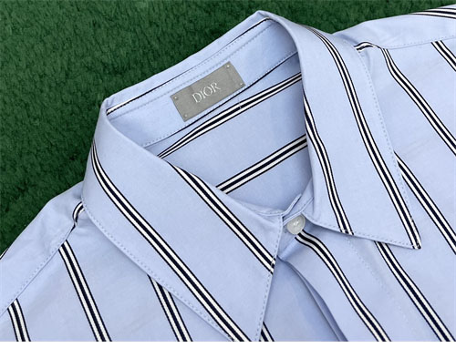 디올 Couture 포켓 스트라이프 셔츠