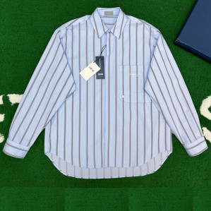 디올 Couture 포켓 스트라이프 셔츠