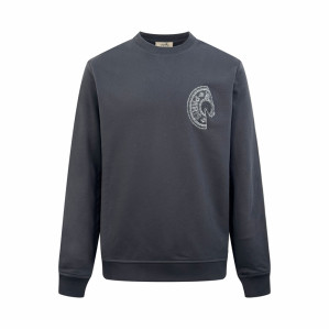 에르메스 클로 드 셀 디테일 크루넥 스웨트셔츠