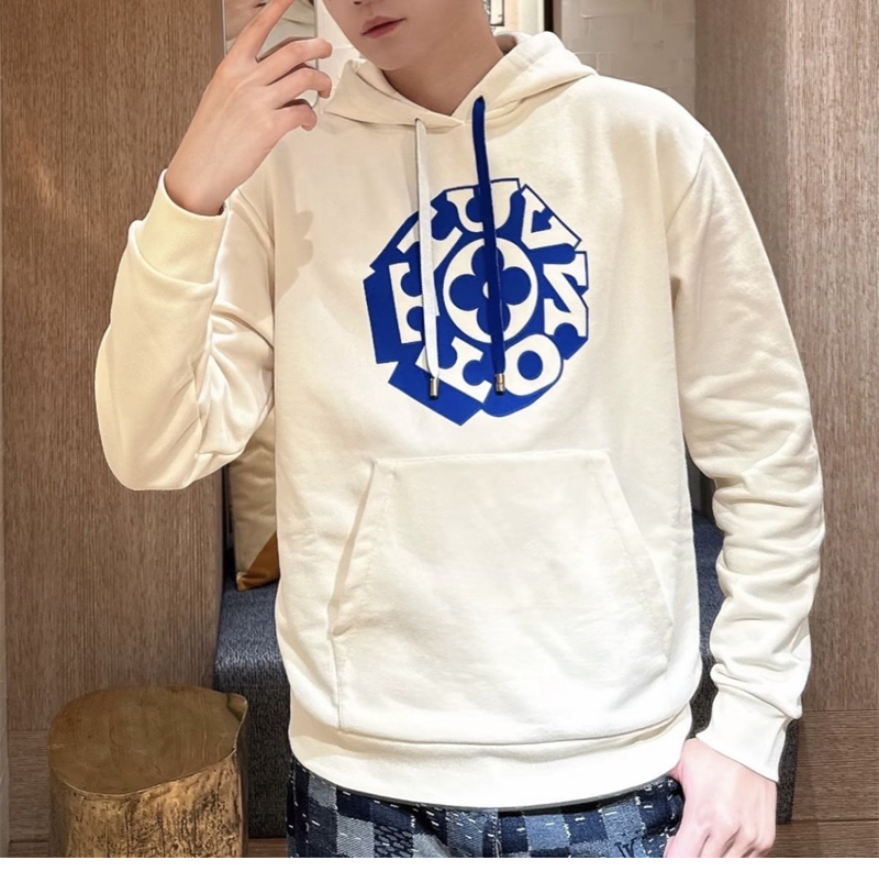 루이비통 x 니고 프린티드 시그니처 후디