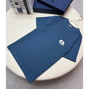 디올 Charm 코튼 반팔 티셔츠